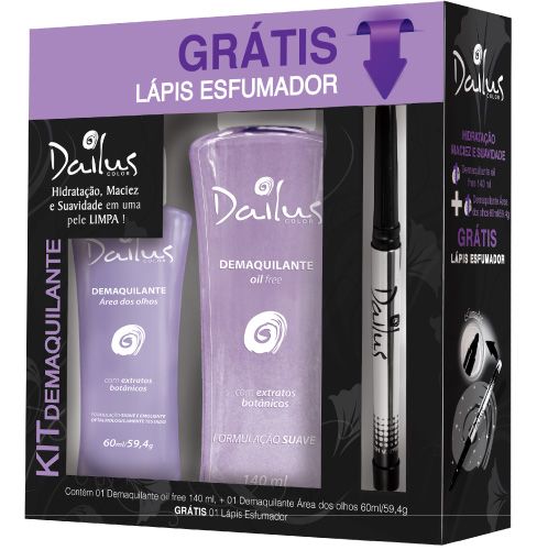 Kit Demaquilante Dailus Color